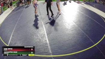 130 lbs Quarterfinal - Zoe Ortiz, Idaho vs Samantha Sale, Oregon