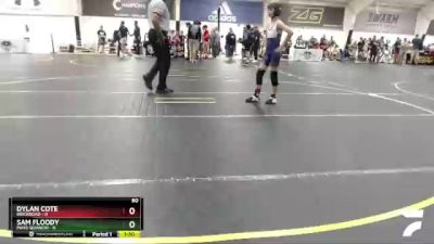 80 lbs Round 1 (6 Team) - Dylan Cote, Brickroad vs Sam Floody, Mayo Quanchi