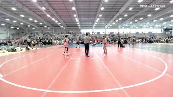 95 lbs Rr Rnd 2 - Emory Gunby, Young Guns White vs Zander Johnson, Roundtree Wrestling Academy Blue