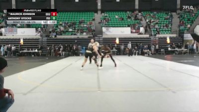 6A 175 lbs Quarterfinal - Maurice Johnson, Columbia vs Anthony Stocks, Pell City