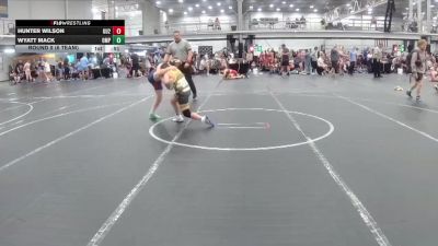 105 lbs Round 5 (6 Team) - Wyatt Mack, OMP vs Hunter Wilson, Upstate Uprising 2.0