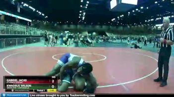 285 lbs Champ. Round 3 - Kwadrus Wilson, Woodland, Cartersville vs Gabriel Jacas, Ft Pierce Central