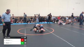 95 lbs Rr Rnd 1 - Lucas Carson, K8 OMP vs Camden Olson, K8 Silo WC