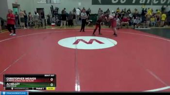 220 lbs 5th Place Match - Aj Kelley, Huntsville vs Christopher Weaver, Alabama School For The Blind