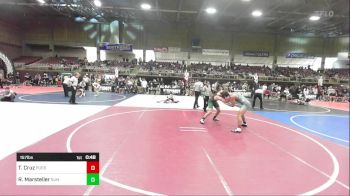 157 lbs Consi Of 4 - Thomas Cruz, Pueblo West High vs Ronen Marsteller, Summit High School