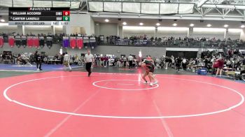 120 lbs Quarterfinal - William Accorsi, Somers vs Carter Lanzilli, Ridgefield