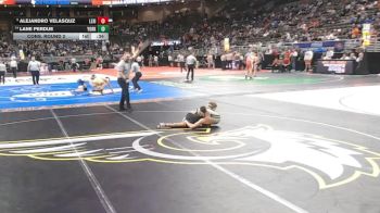 Cons. Round 2 - Lane Perdue, York vs Alejandro Velasquz, Lexington