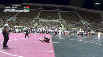7A 175 lbs Cons. Round 2 - Garrett Hartley, Prattville vs Melvin James, Baker HS