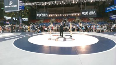 135 lbs Champ. Rd Of 64 - Cordelia Staley, Utah vs Haley Proulx, New York