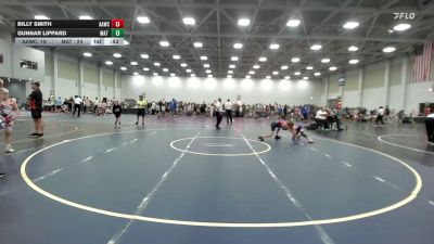 90 lbs Rr Rnd 3 - Billy Smith, All American Wrestling Club Blue - EL vs Gunnar Lippard, Mat Warriors - EL