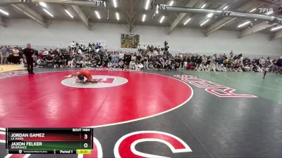 120 lbs 3rd Place Match - Jaxon Felker, Severance vs Jordan Gamez, La Junta