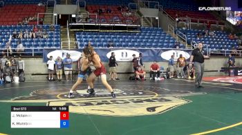 152 lbs Rnd Of 32 - Jacob Mclain, Kansas vs Kamdyn Munro, Georgia