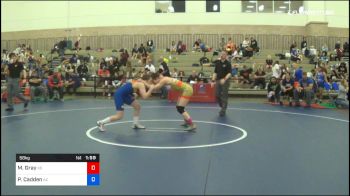 58 kg Round Of 16 - Madyson Gray, Team Kansas vs Piper Cadden, Team Arizona