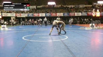 141 lbs Placement (16 Team) - Daniel Haws, Centenary University vs Landon Yoder, Apprentice School