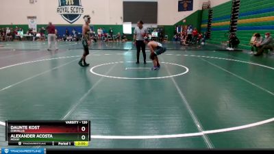 120 lbs Quarterfinal - Alexander Acosta, McKay vs Daunte Kost, Corvallis