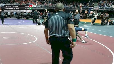 6A 126 lbs Cons. Round 1 - Jeremiah Garcia, San Antonio Johnson vs Alexis Yakobo, Haltom City Haltom