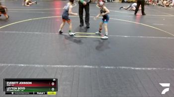 50 lbs Round 3 (6 Team) - Leyton Boyd, Belding Black vs Everett Johnson, RWA