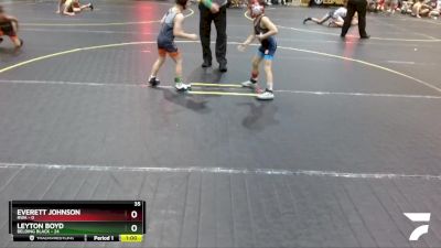 50 lbs Round 3 (6 Team) - Leyton Boyd, Belding Black vs Everett Johnson, RWA