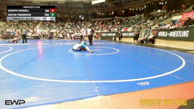 85 lbs Consi Of 16 #1 - Joseph Kidwell, Raw Wrestling Club vs Oscar Pederson, Pursuit