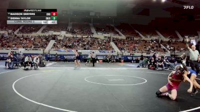 114-D2 Cons. Round 3 - Sienna Taylor, San Manuel Jr./Sr. High School vs Madison Seevers, Crismon