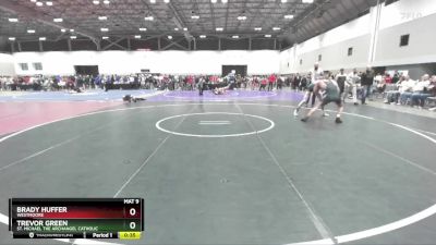 132C Cons. Round 3 - Brady Huffer, Westmoore vs Trevor Green, St. Michael The Archangel Catholic