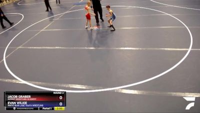 58 lbs Round 2 - Jacob Graber, Summit Wrestling Academy vs Evan Wilkie, White Bear Lake Youth Wrestling