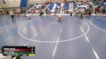 115 lbs Quarterfinal - Timmy Valeti, Champions Wrestling Club vs Riley Elton, Payson Pride Wrestling