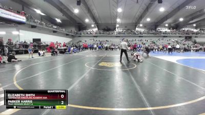 65 lbs Quarterfinal - Parker Harris, Team Missouri Select-A vs Elizabeth Smith, Terminator Wrestling Academy-AAA 