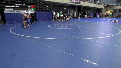 91 lbs Round Of 16 - Cameron Martin, York vs Cale Witt, Lehighton