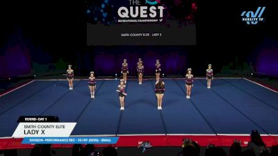 Smith County Elite - Lady X [2025 L3 Performance Rec - 10-18Y (NON) - Small Day 1] 2025 The Quest