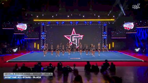 GymTyme All-Stars - Black [2026 L6 Senior Coed - Medium Day 2] 2026 NCA All-Star National Championship