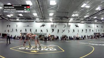 141 lbs Cons. Round 3 - Mythias Stucky, Heidelberg vs Vince Barton, Heidelberg