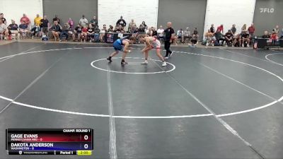 136 lbs Round 1 (16 Team) - Gage Evans, Pennsylvania Red vs Dakota Anderson, Washington