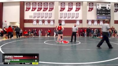 115 lbs Cons. Round 2 - Regan McGuire, Western vs Journey Thrasher, Center Grove