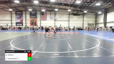 182 lbs Round Of 64 - Andrew Kehoe, NC vs Tate Twardowski, MN