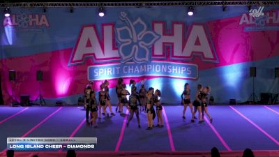 Long Island Cheer - Diamonds [2025 L6 Limited Coed - XSmall] 2025 Aloha Trenton Showdown