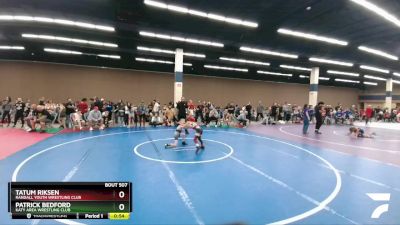 59 lbs Champ. Round 1 - Tatum Riksen, Randall Youth Wrestling Club vs Patrick Bedford, Katy Area Wrestling Club