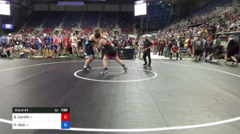 285 lbs Rnd Of 64 - Brok Carolfi, Wisconsin vs Declan Wall, Virginia