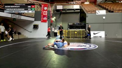 Junior Boys - 138 lbs Cons. Round 2 - Jacob Northcutt, Evergreen Valley Wrestling Club vs Lincoln McClenahan, Beat The Streets - Los Angeles