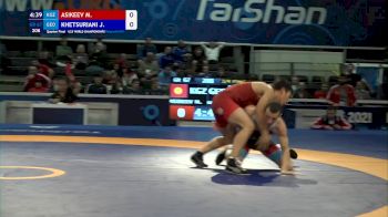 67 kg Quarterfinal - Marlen Asikeev, Kgz vs Joni Khetsuriani, Geo