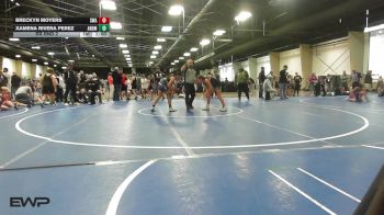 120 lbs Rr Rnd 2 - Breckyn Moyers, Shelton Wrestling Academy vs Xamena Rivera Perez, ARDMORE TAKEDOWN CLUB