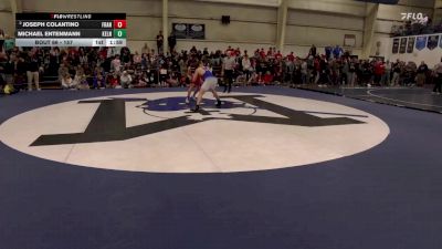 157 lbs Champ. Round 1 - Michael Entenmann, Kellenberg vs Joseph Colantino, St. Francis