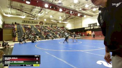 125 lbs Cons. Semi - Aileen Ayala, Pacifica vs Isabella Belanger, Sultana