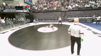 4A 132 lbs Cons. Round 1 - William Terry, Mountain View vs Aiden Rosales, Sky View