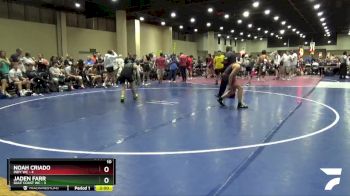 126 lbs Quarters & 3rd Wb (32 Team) - Jaden Farr, Gulf Coast WC vs Noah Criado, Indy WC