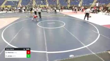 43 lbs Consolation - Dominic Maximo, Tucson Cyclones vs Zaiden Jones, Untouchables