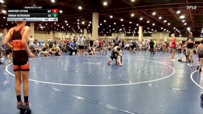80 lbs Round 2 (6 Team) - Uriah Scruggs, Alabama Elite Gold vs Hunter Litten, MF Purge