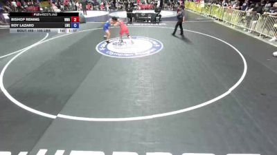 105 lbs Cons. Round 3 - Bishop Rening, Wright Wrestling Academy vs Roy Lazaro, Legacy Wrestling Center