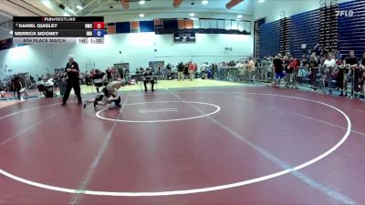 74 lbs 5th Place Match - Daniel Quigley, NOVA Wrestling Club vs Merrick Mooney, Impact Wrestling Academy
