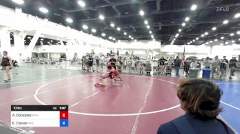 101 lbs Rr Rnd 3 - Amira Gonzales, Espana WC vs Emmi Casias, Pikes Peak Warriors